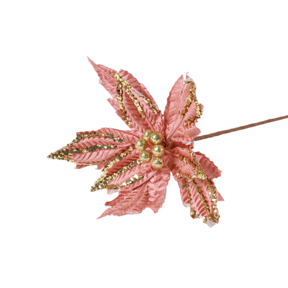 Flor De Navidad 32Cm, Tallo 50Cm Aam-036 image number null