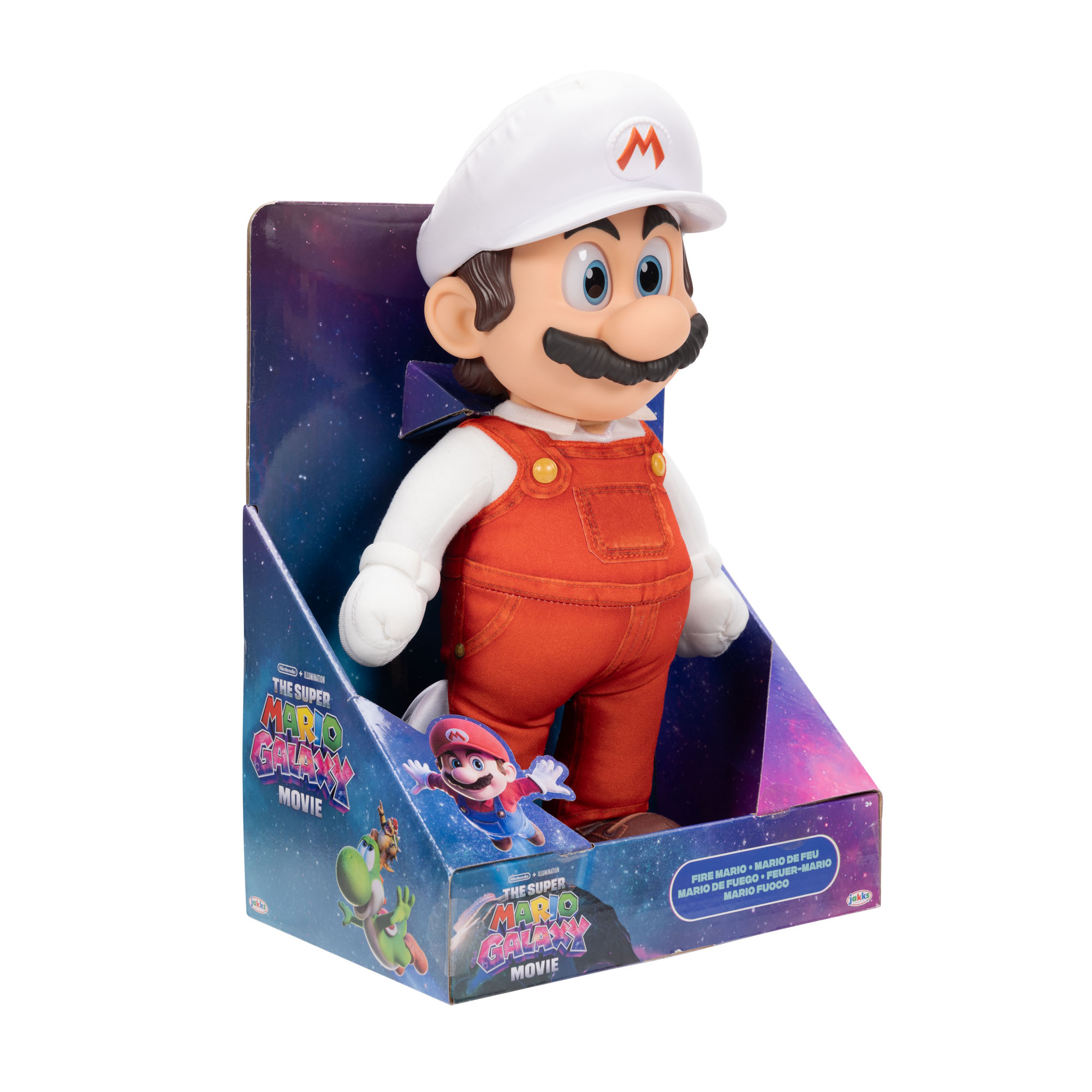 Peluche Gigante The Super Mario Galaxy Movie Mario De Fuego Jakks Pacific image number null