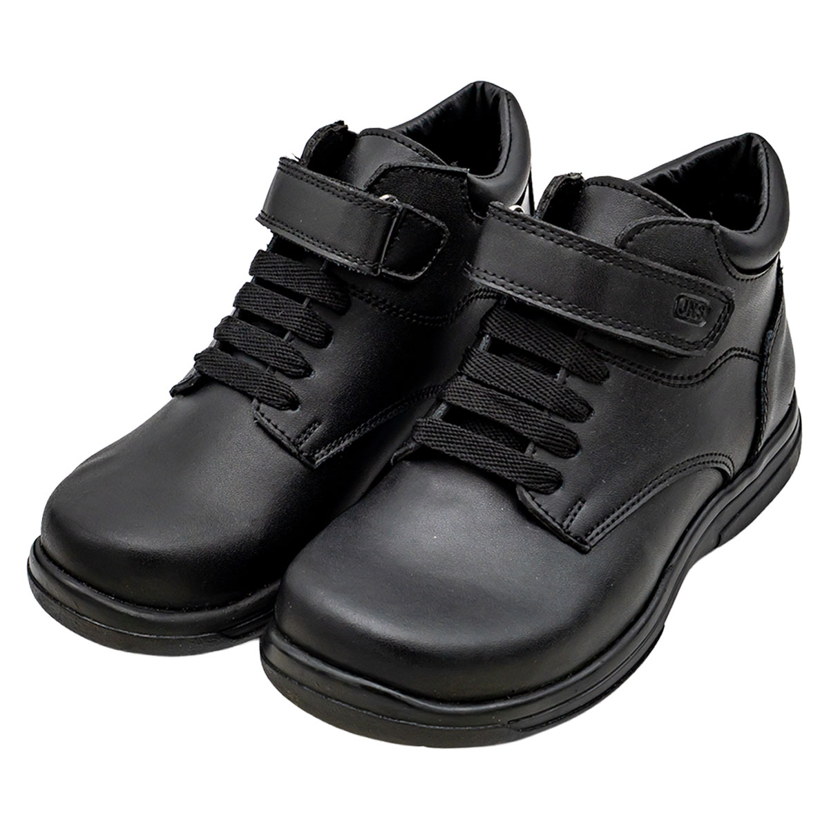 Botin Escolar Con Agujeta 22-26 Negro Jeanious image number null