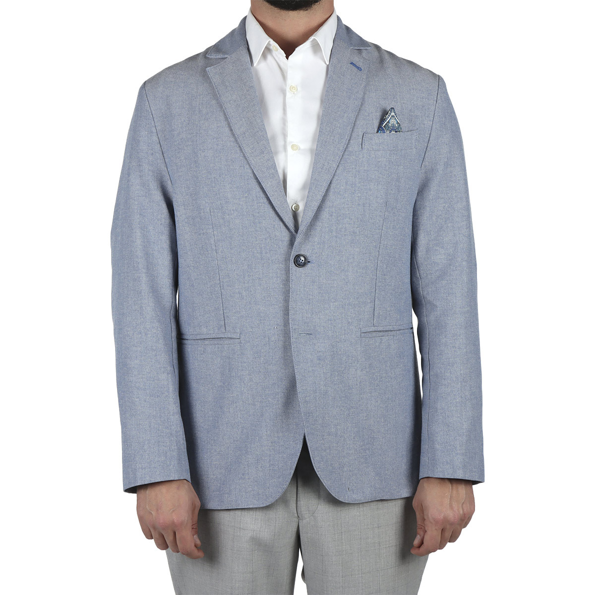 Saco Modern Fit Cuello con Solapa Carlo Corinto Hombre image number null