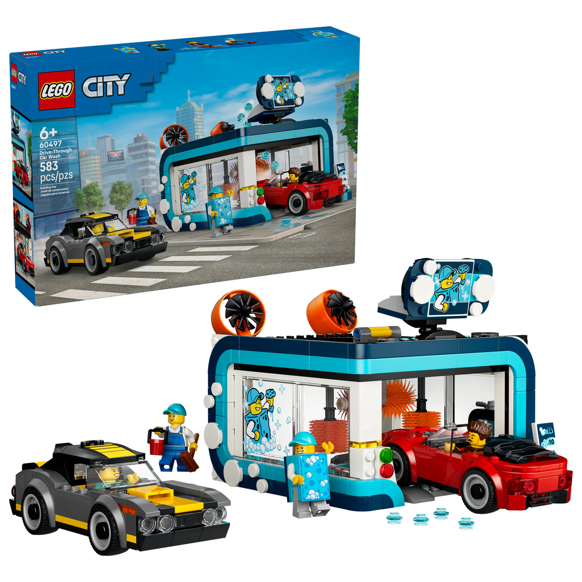 City Tunel De Autolavado Lego image number null