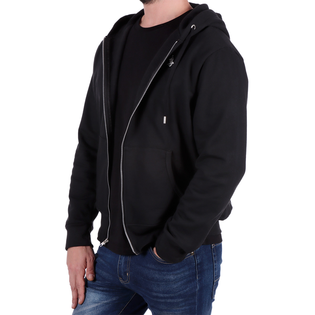 Sudadera Abierta con Capucha Royal Polo Club para Hombre image number null