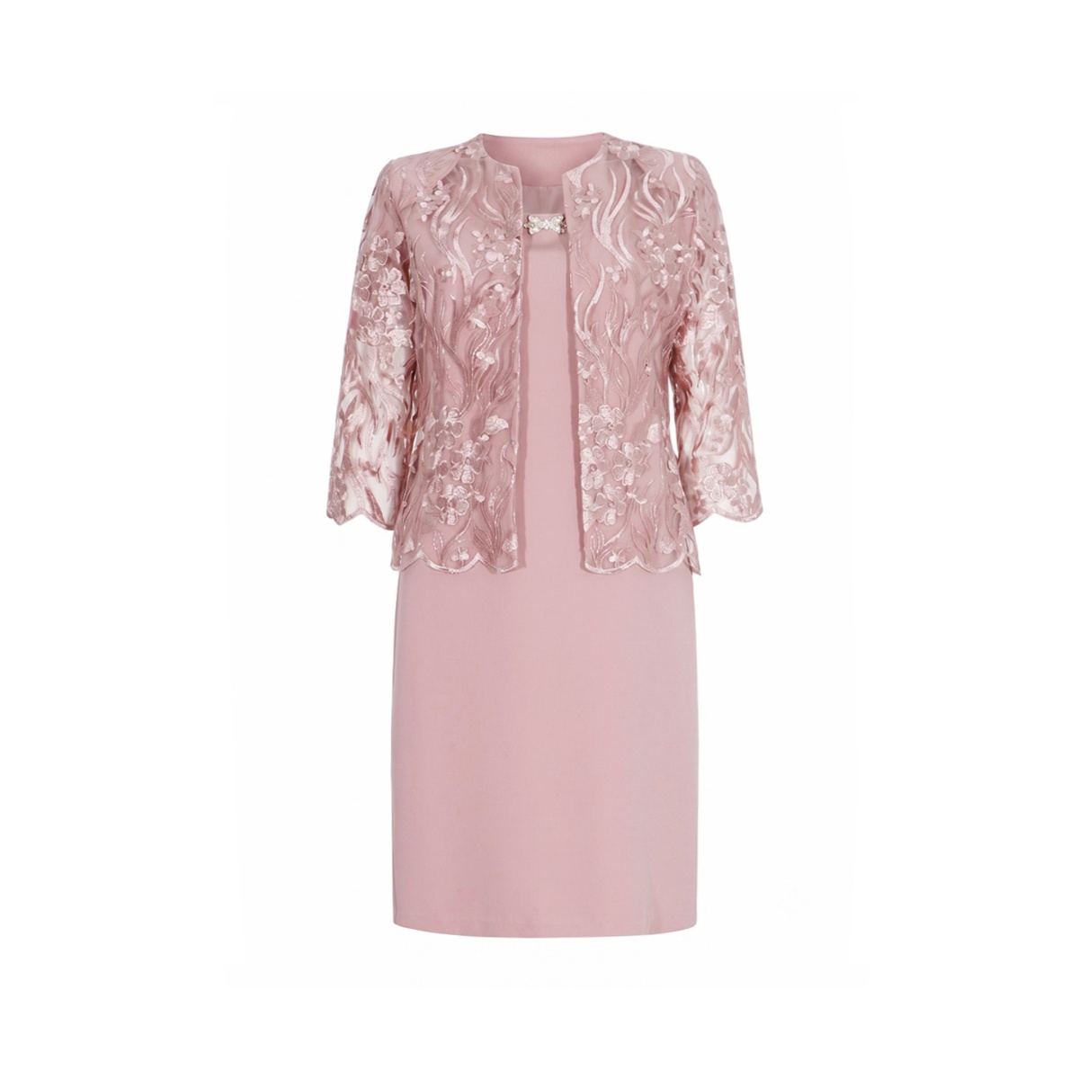 Conjunto Dos Piezas Saco y Vestido Joces para Mujer Curvy image number null
