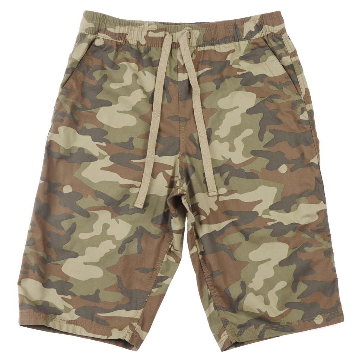 Bermuda Camuflaje Militar Cintura El&aacute;stica Fukka para Ni&ntilde;o image number null