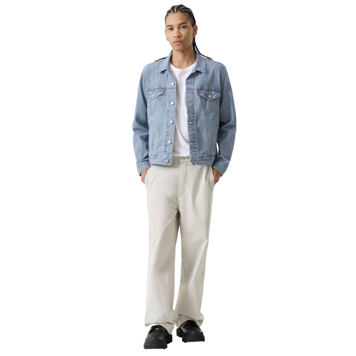 Levi&rsquo;s&reg; Chamarra Trucker de Mezclilla Regular Fit para Hombre image number null