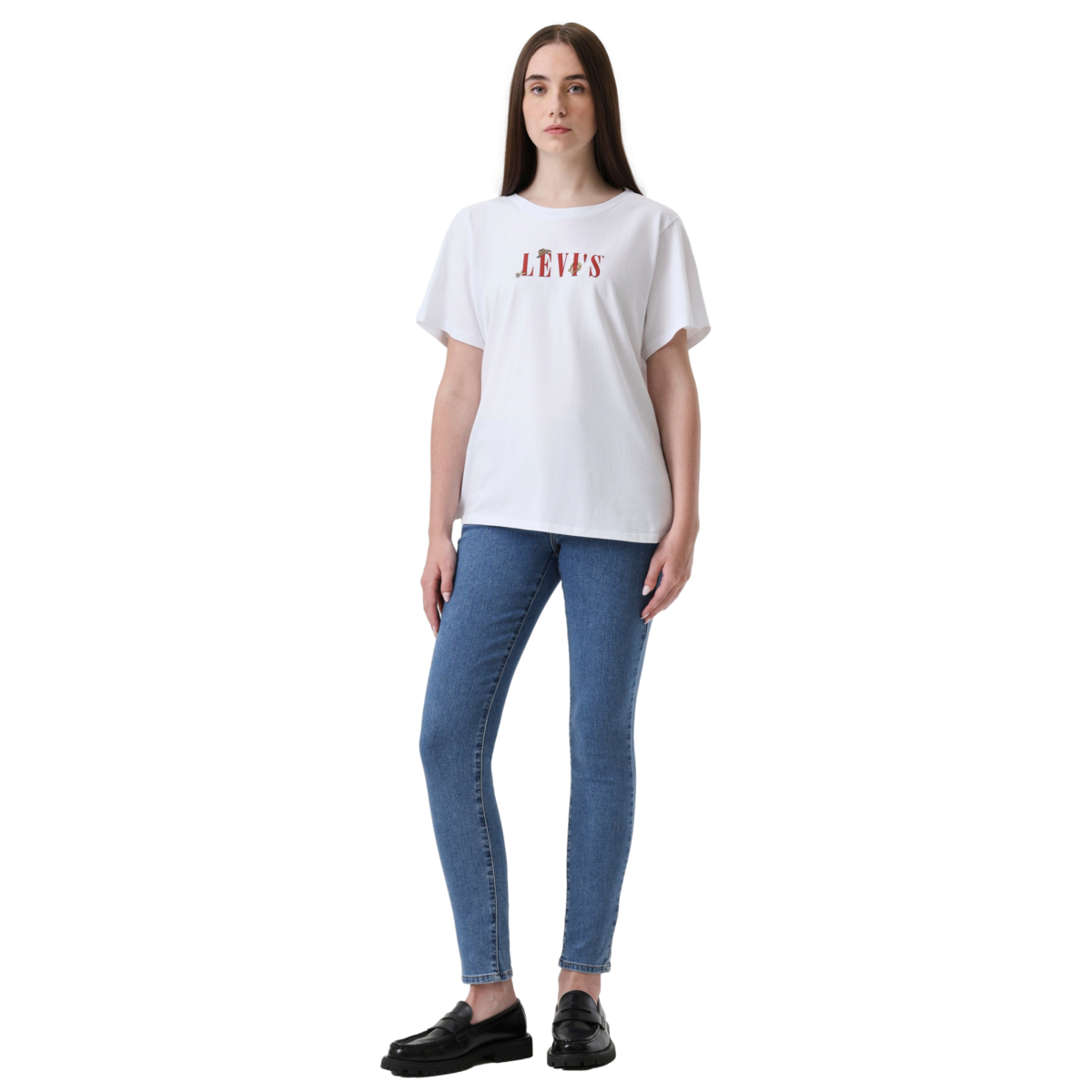 Levi&rsquo;s&reg; Playera Perfect Logo para Mujer Curvy image number null