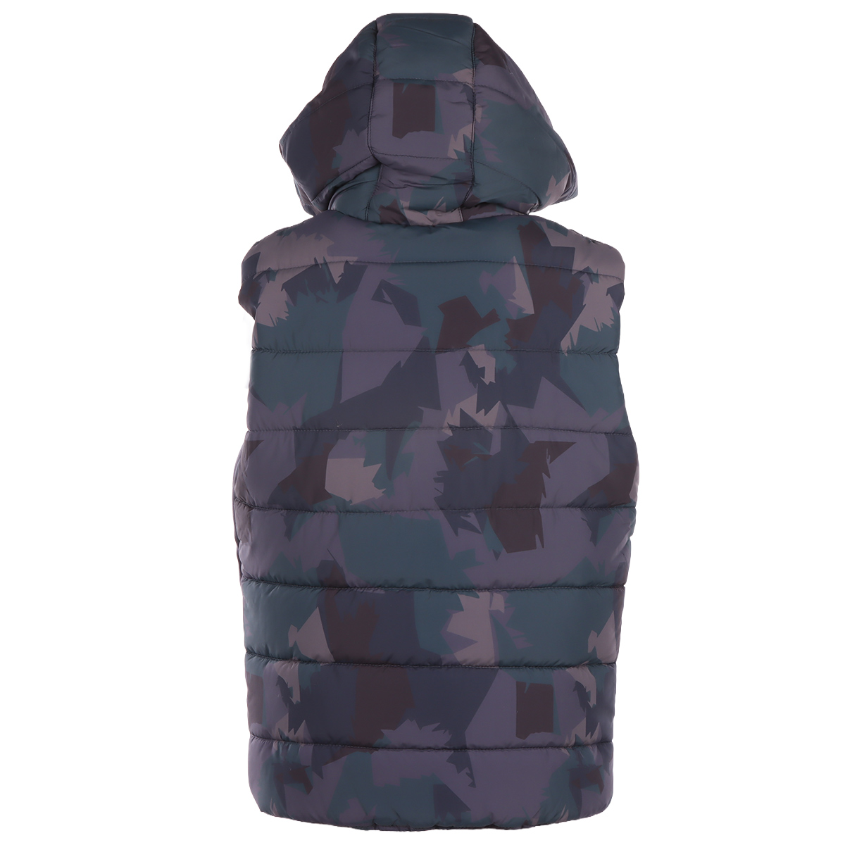 Chaleco Camuflaje Capitonado con Capucha Jeanious para Ni&ntilde;o image number null