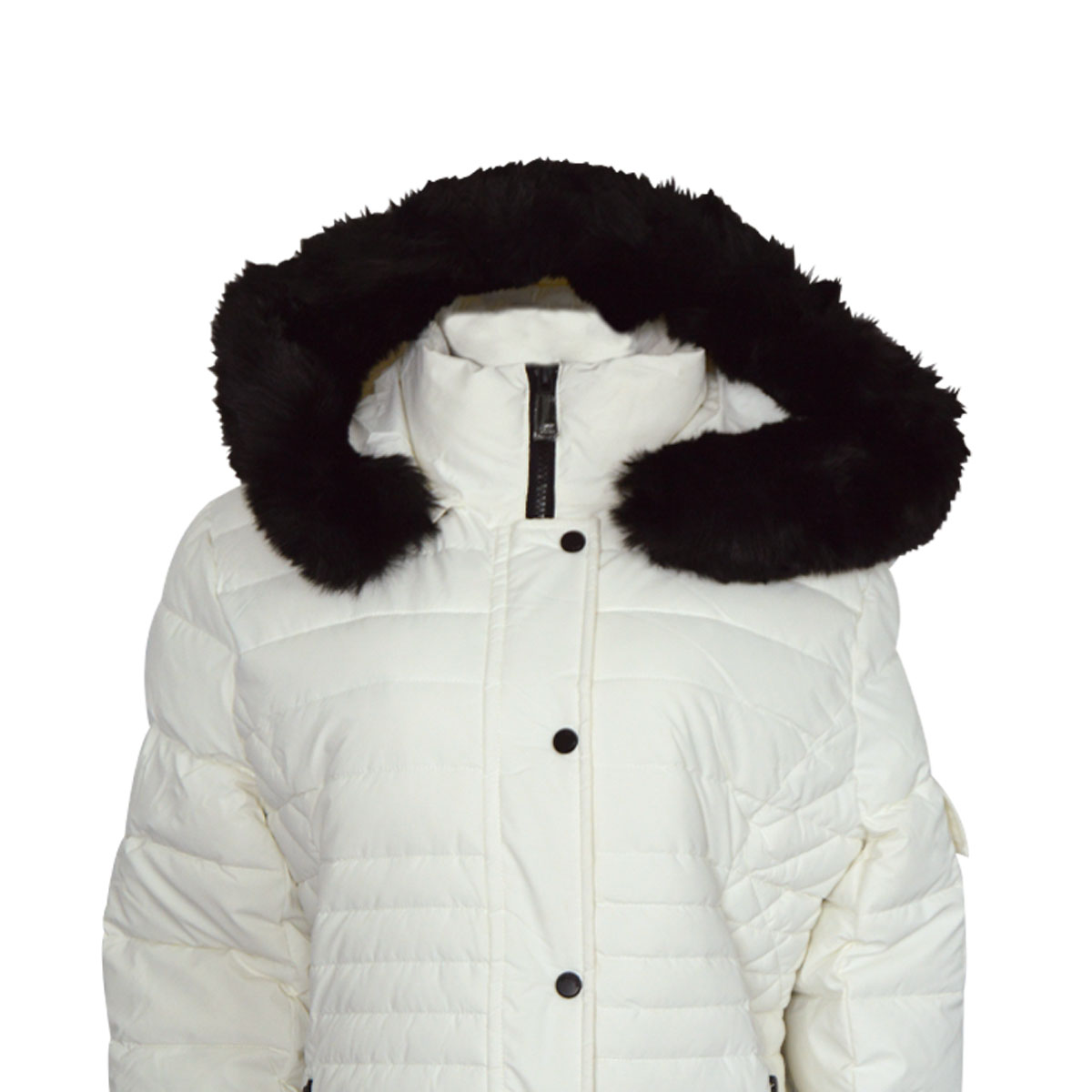 Chamarra Capucha Con Pelo Philosophy Jr Plus Para Mujer Curvy image number null