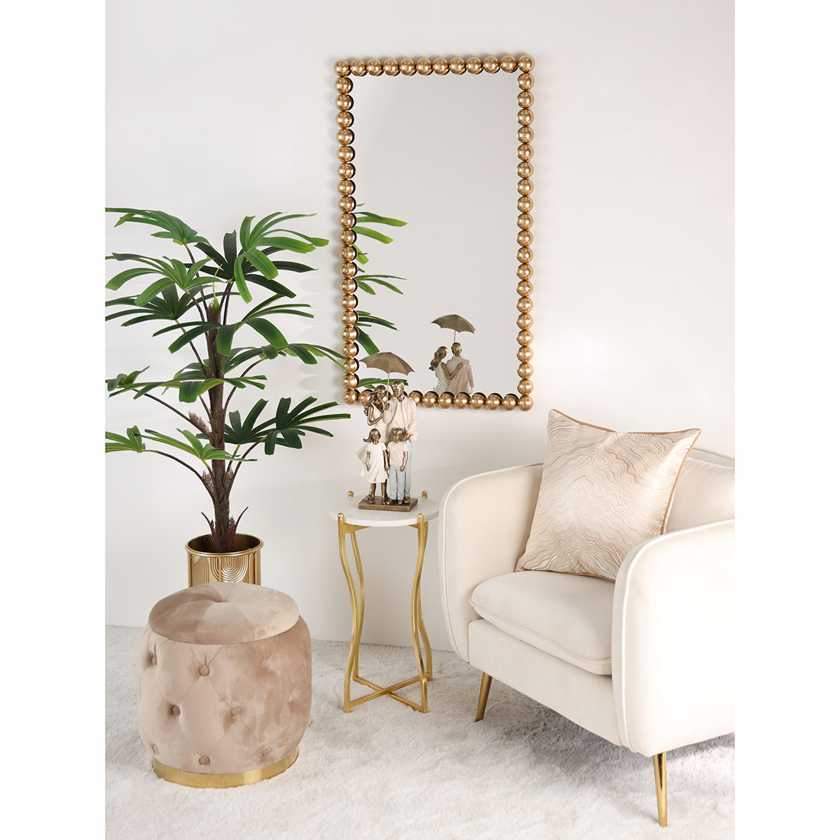 Taburete Colecci&oacute;n Bombay Luxe CONCEPTS LIFE image number null
