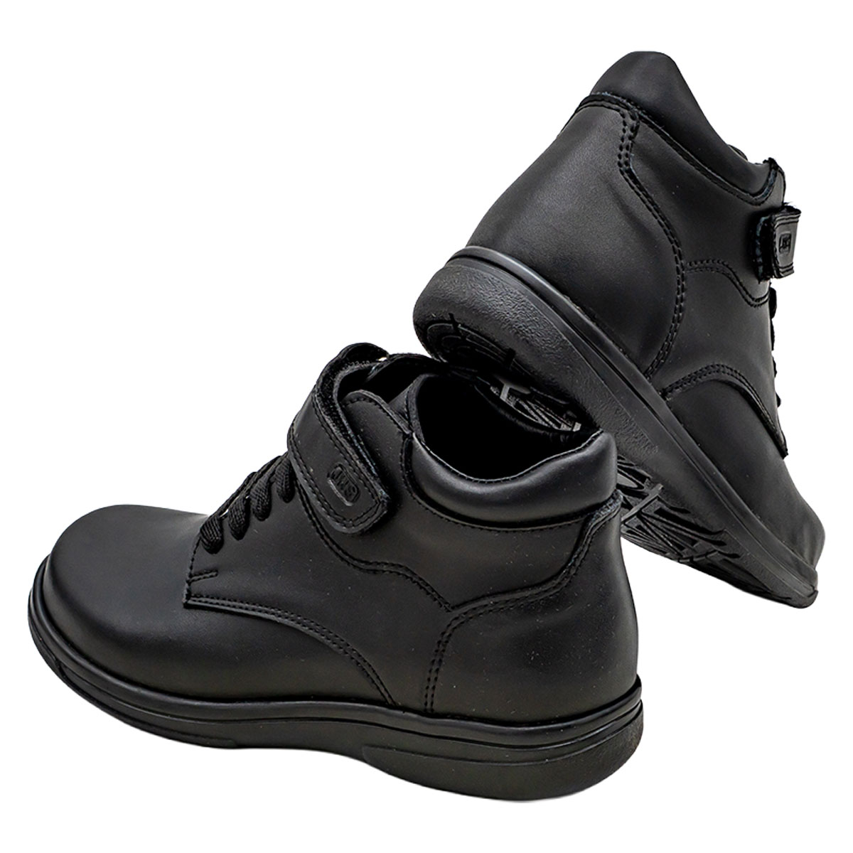 Botin Escolar Con Agujeta 22-26 Negro Jeanious image number null