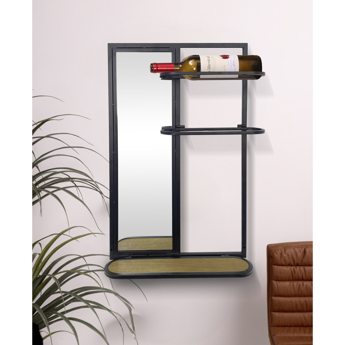Rack Para Vino Colecci&oacute;n Modern Black Concepts Life image number null