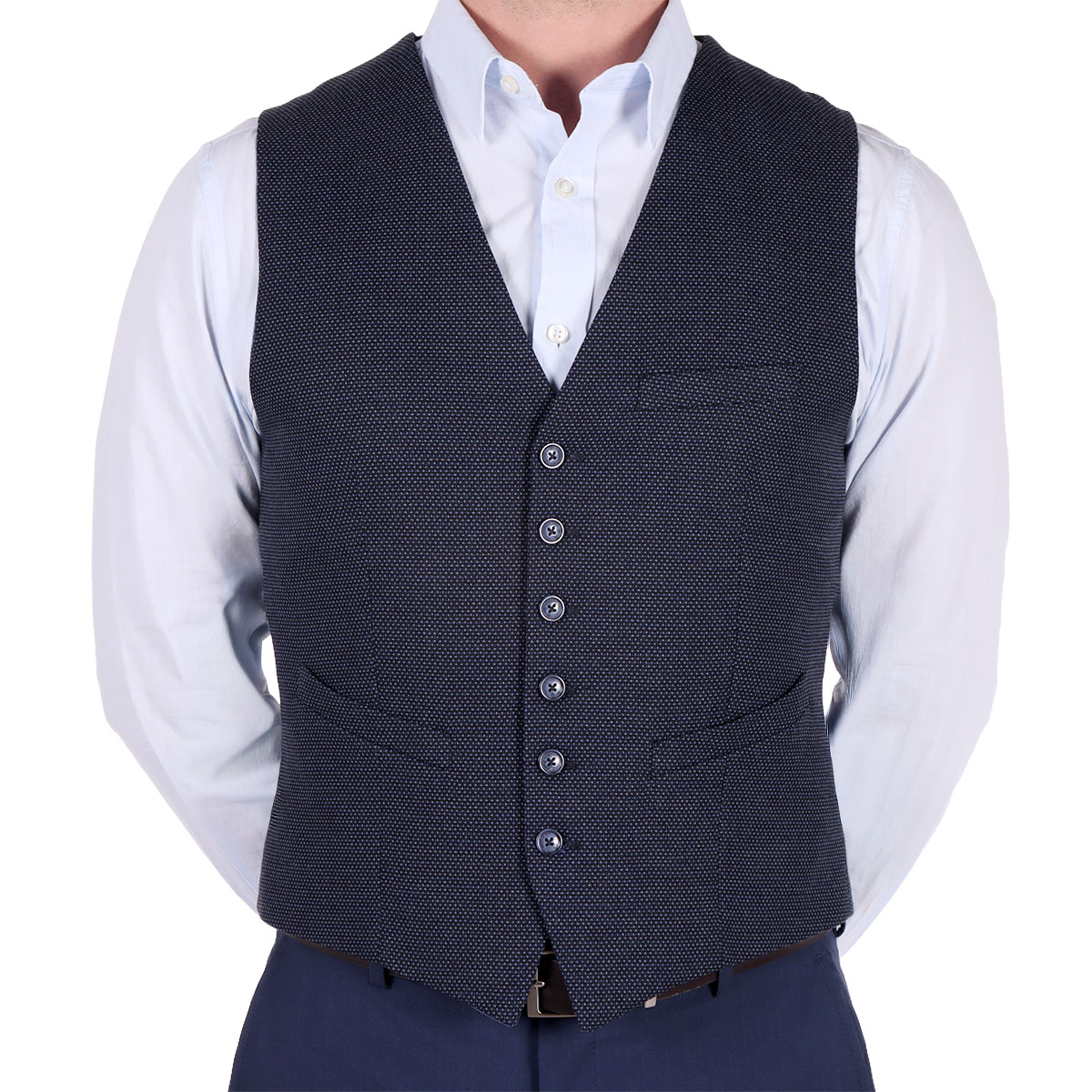 Chaleco Formal Regular Fit Elegante Chaps para Hombre image number null