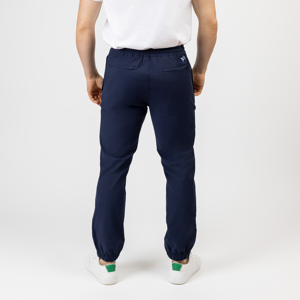 Jogger Regular Fit Nautica Azul Oscuro para Hombre image number null
