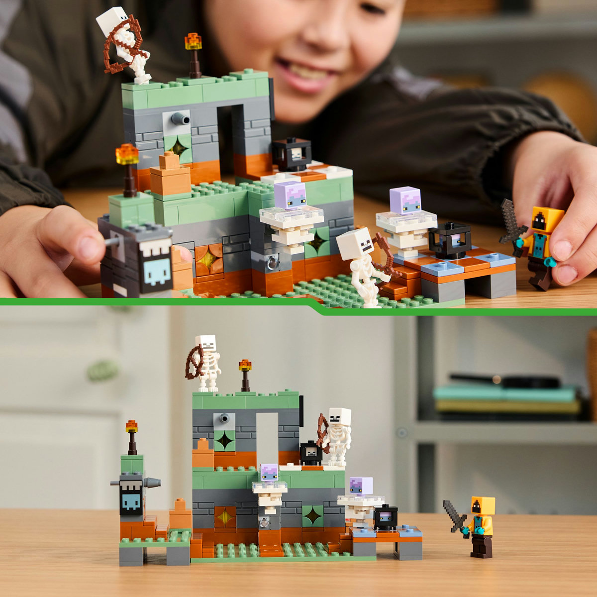 LEGO&reg; Minecraft&reg; La C&aacute;mara de Desaf&iacute;o Juguete de Construcci&oacute;n image number null