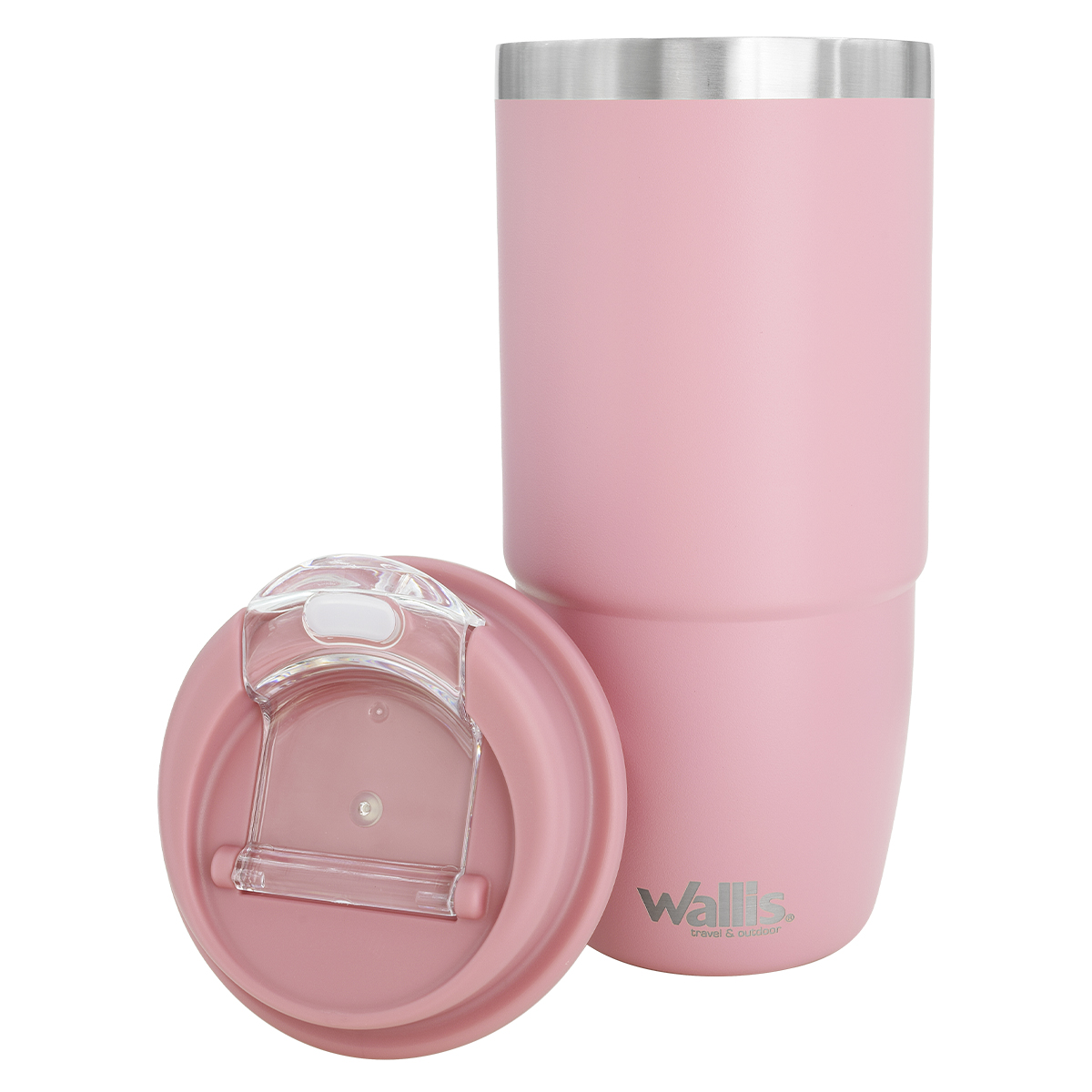 Termo con Tapa 590 Ml Rosa Mate Wallis F28905112 image number null