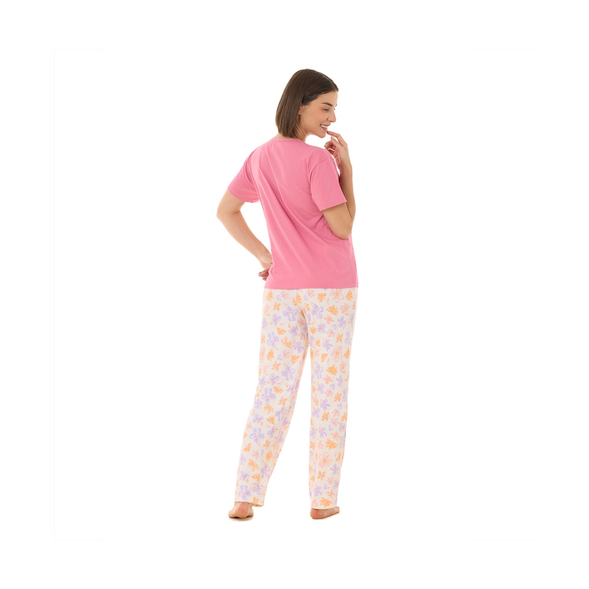 Pijama Pantal&oacute;n Tops & Bottoms Para Mujer image number null