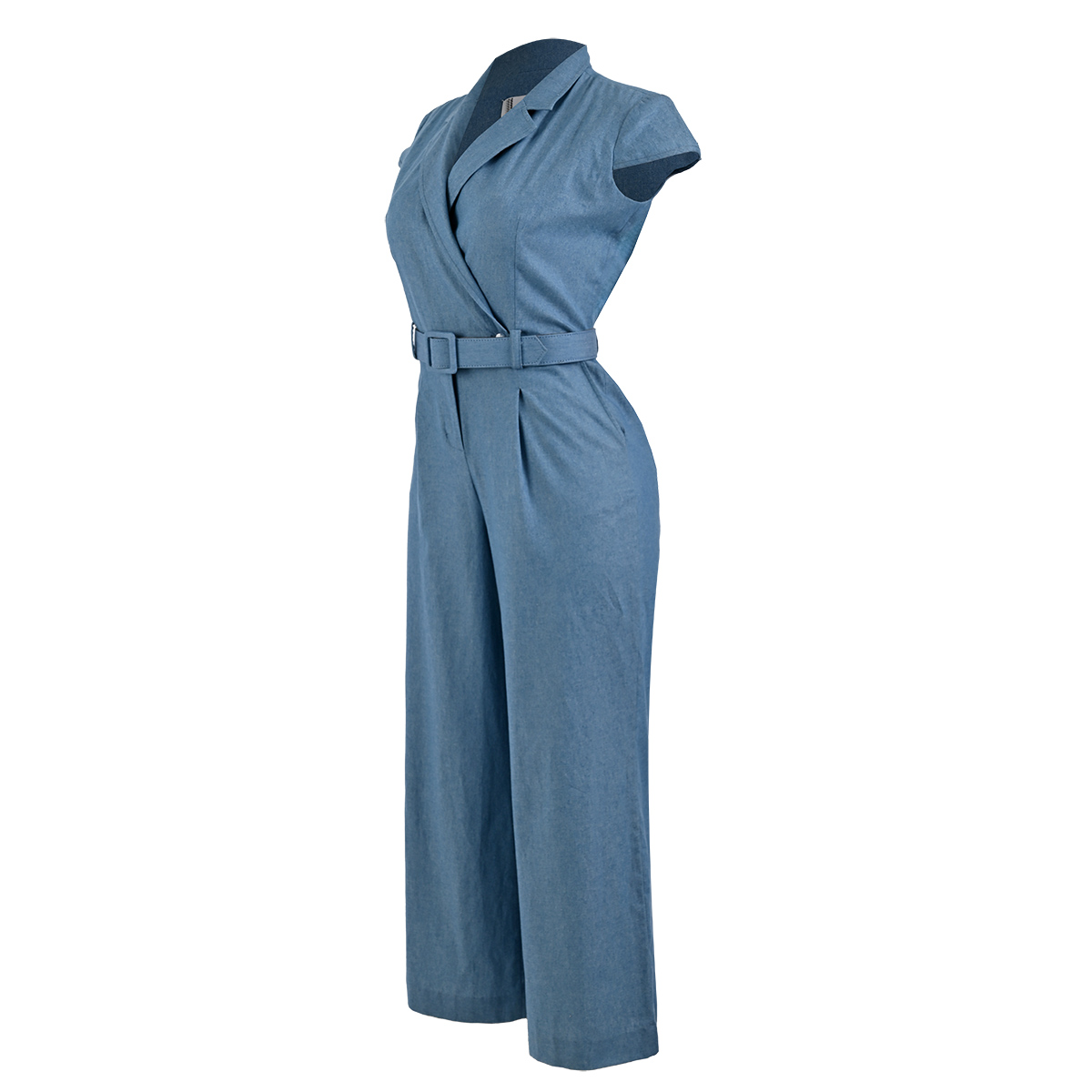 Jumpsuit Manga Corta  Michel Paulini Para Mujer Petite image number null