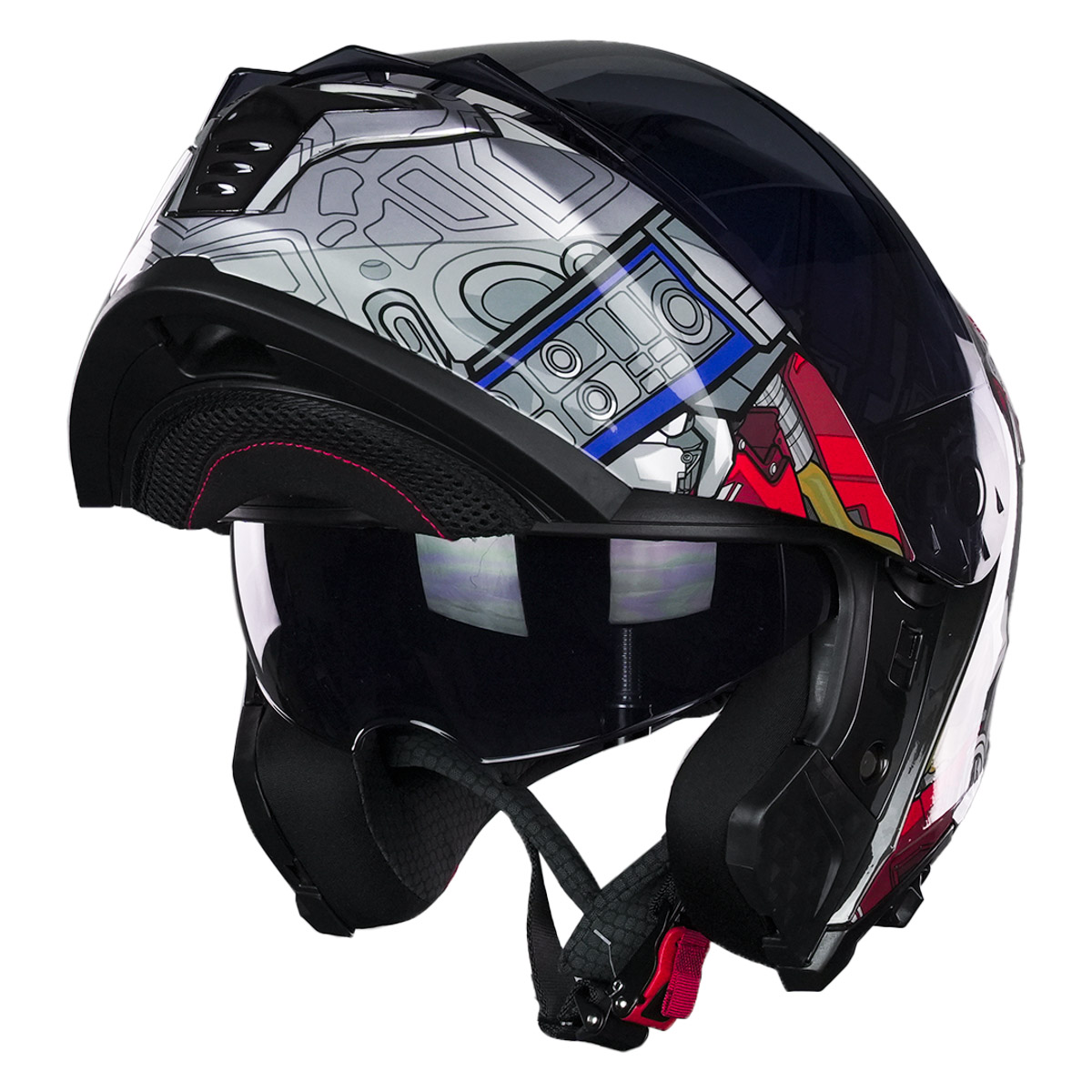 CASCO ABATIBLE THUNDER TRANSFORMERS OPTIMUS PRIME image number null