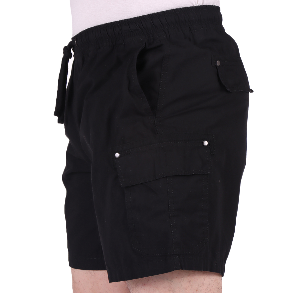 Bermuda Regular Fit Cintura El&aacute;stica Fukka para Hombre image number null
