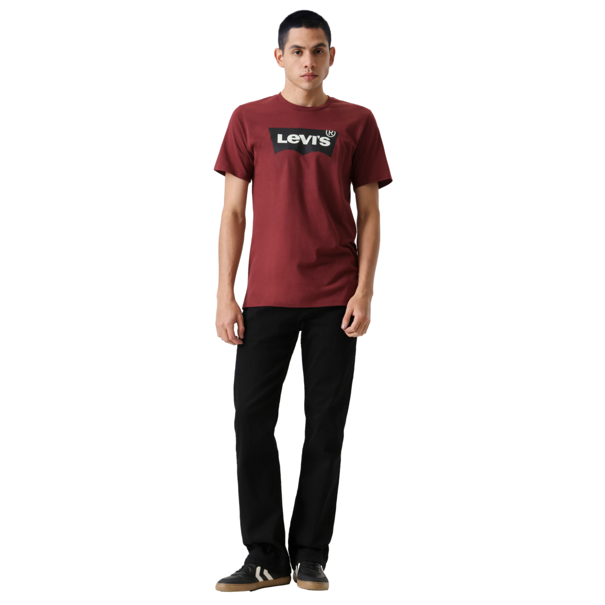 Levi&rsquo;s&reg; 527&reg; Jeans Slim Fit Bootcut Negro para Hombre image number null