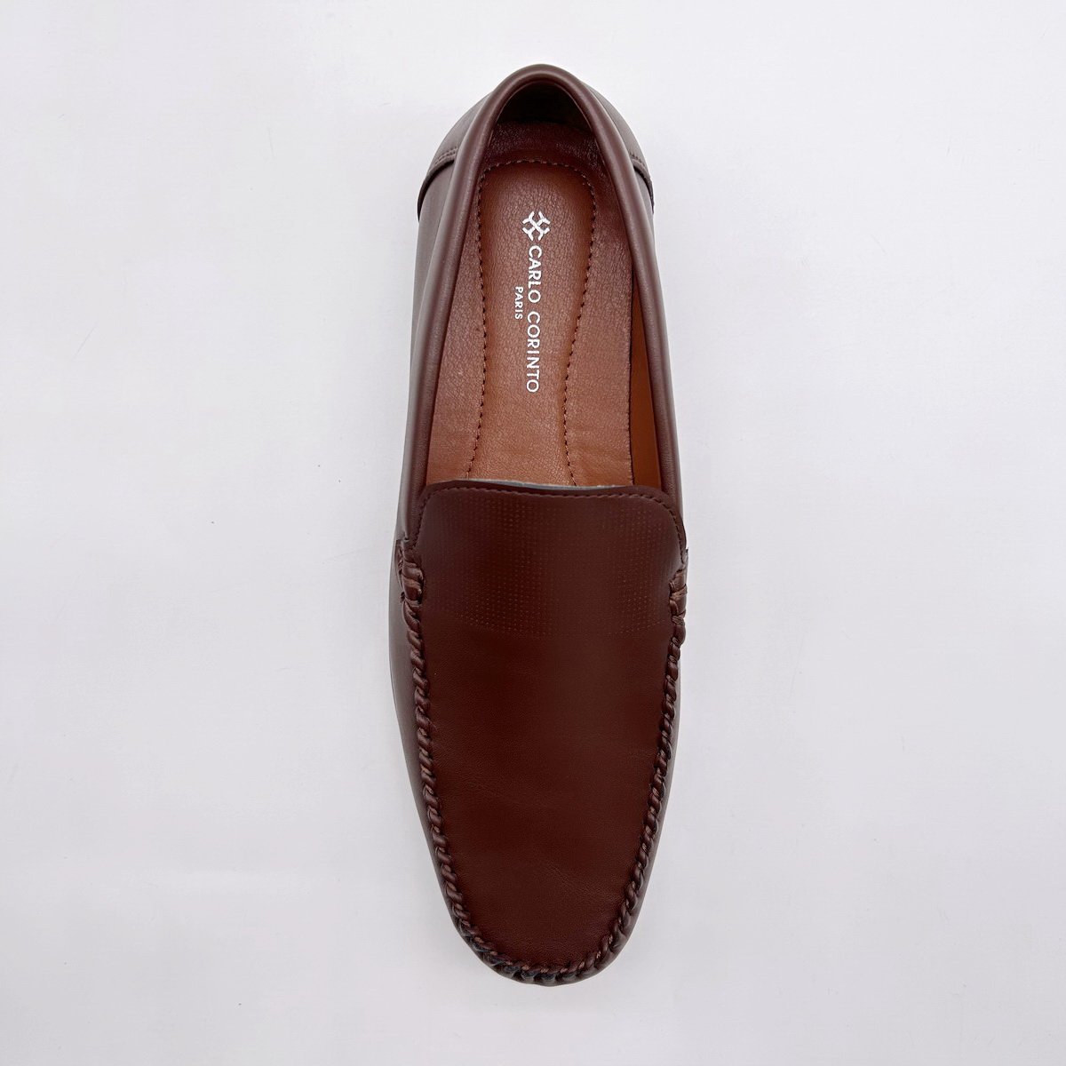 Mocasin caf&eacute; Carlo Corinto para hombre image number null