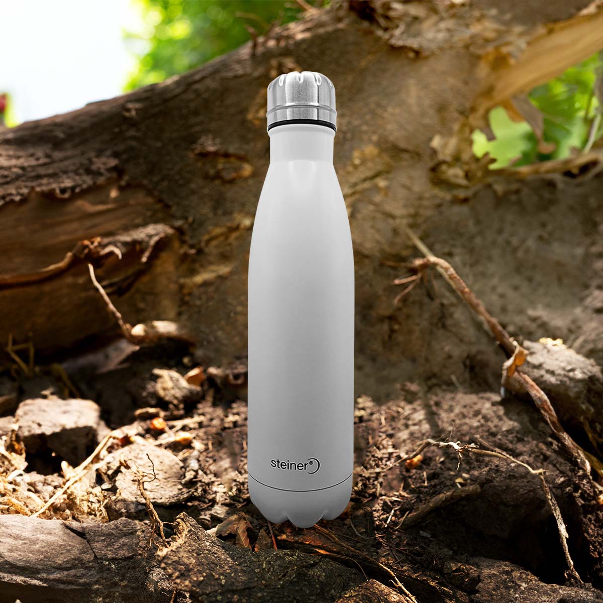 Botella de Acero Inoxidable 750 ml Color Blanco image number null