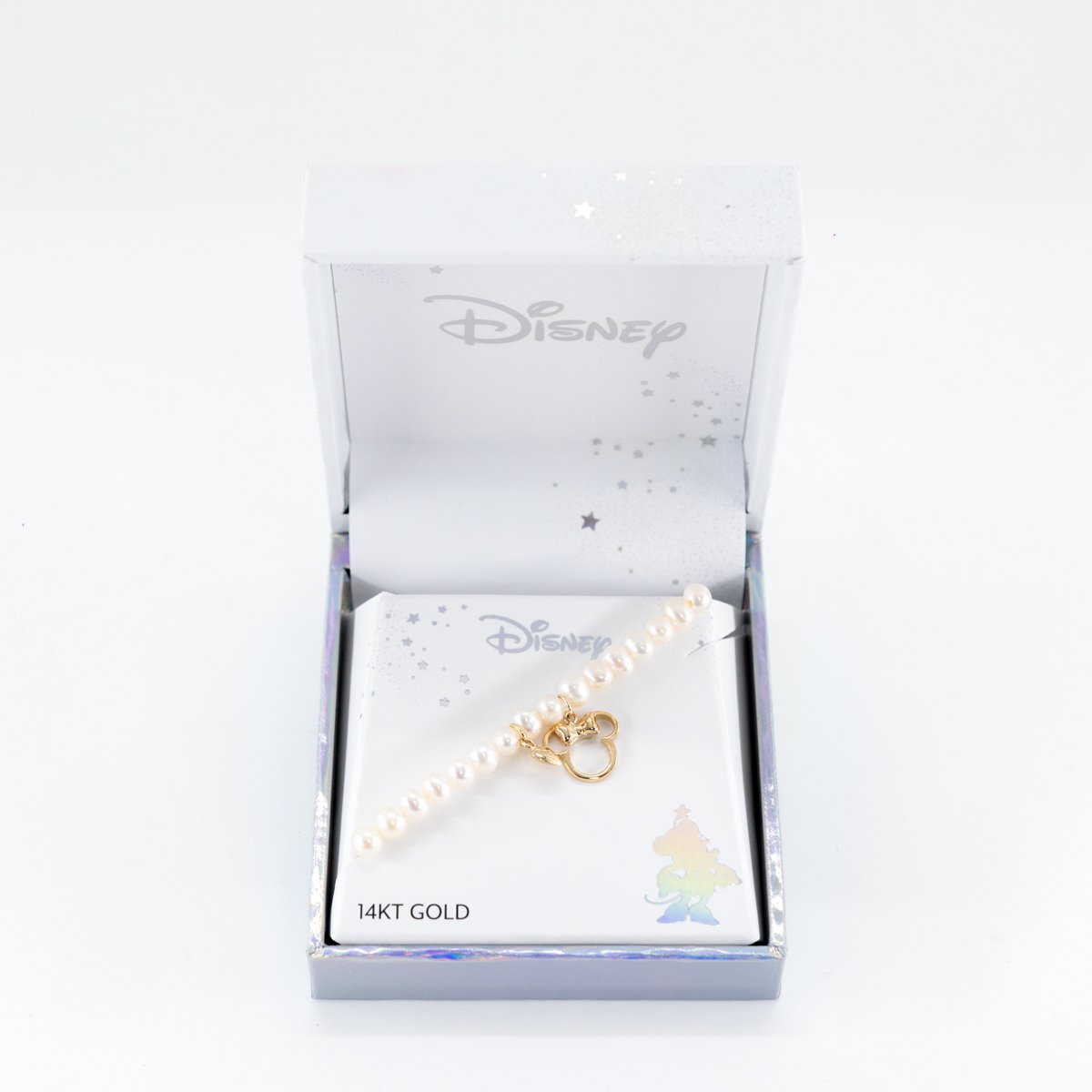 Pulsera Minnie Perlas Oro 14K Disney image number null
