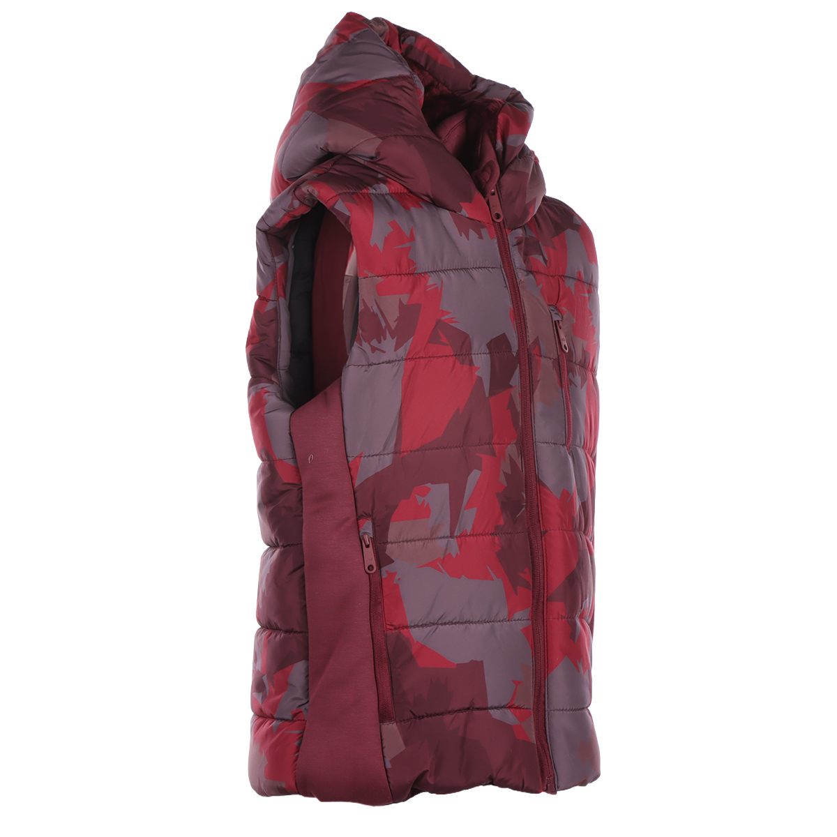 Chaleco Camuflaje Capitonado con Capucha Jeanious para Ni&ntilde;o image number null