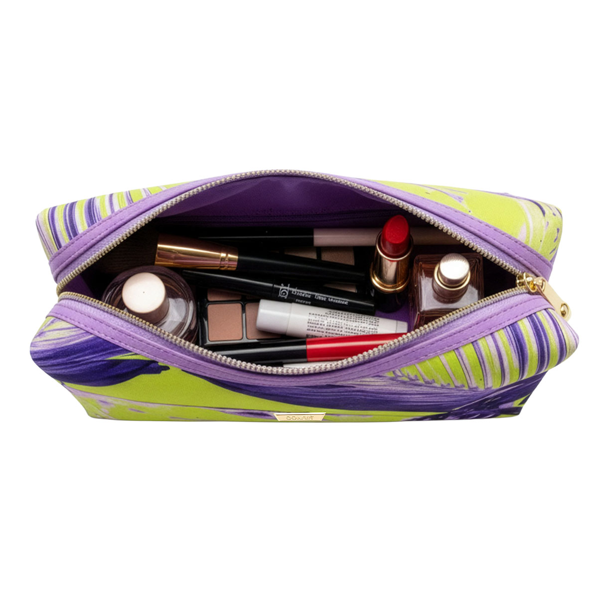 Cosmetiquera Abstract Morada Conair image number null