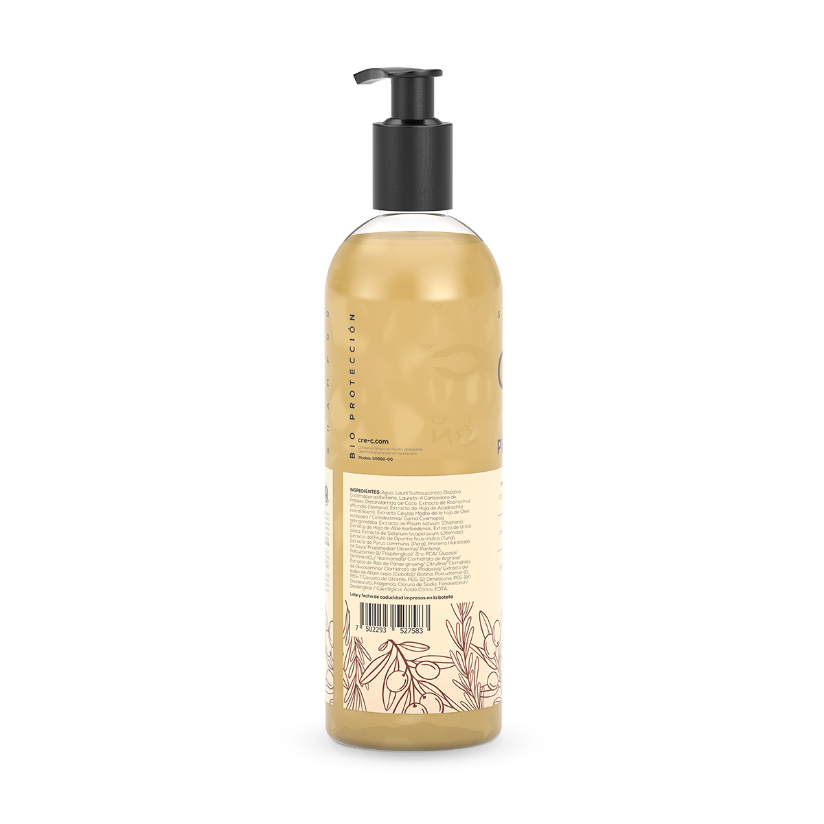 Cre-c Shampoo Bio Protecci&oacute;n De Da&ntilde;os 360&deg; 500 Ml image number null