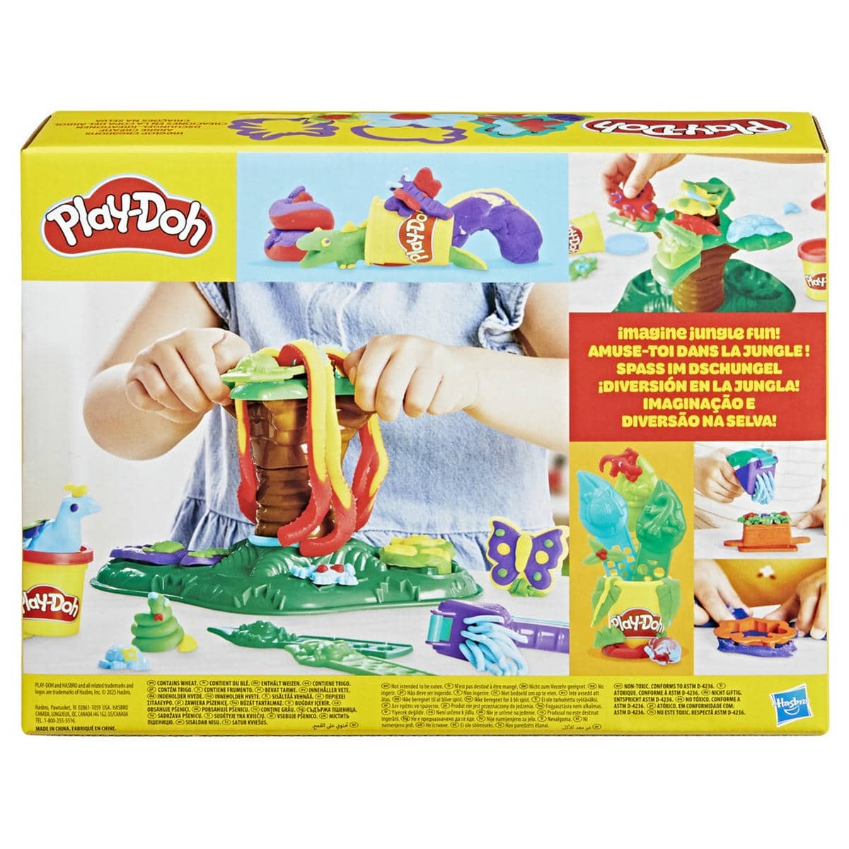 Play-Doh Set de Juego Creaciones en la Copa del &Aacute;rbol Hasbro image number null