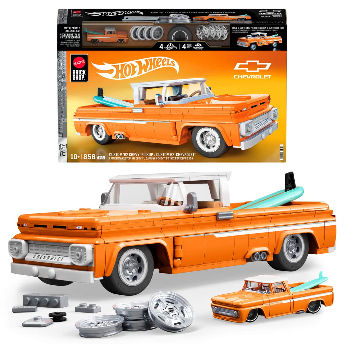 Mattel Brick Shop Elite Camioneta Chevy image number null