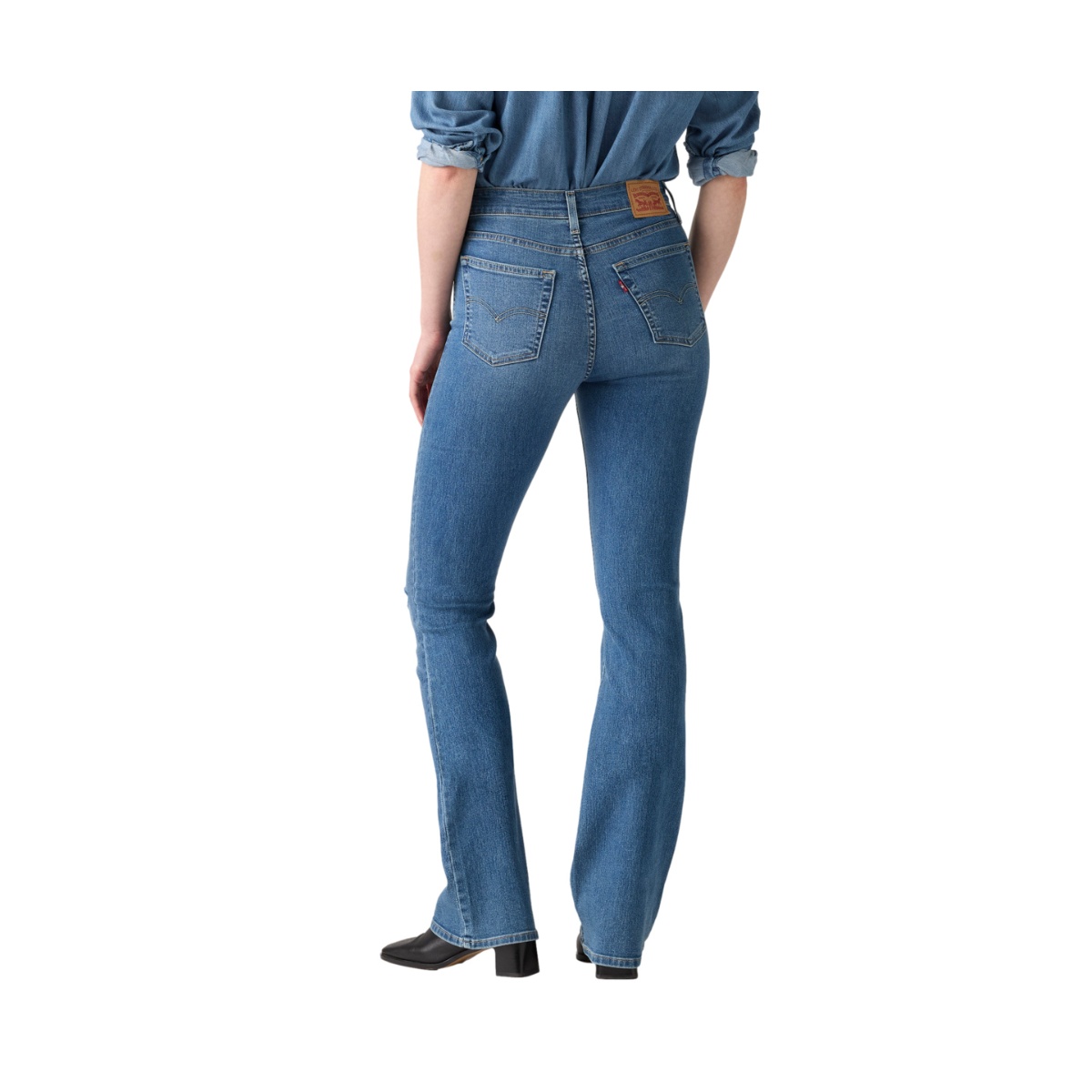 Levi&rsquo;s&reg; 725&reg; Jeans High-Rise Bootcut para Mujer Junior image number null