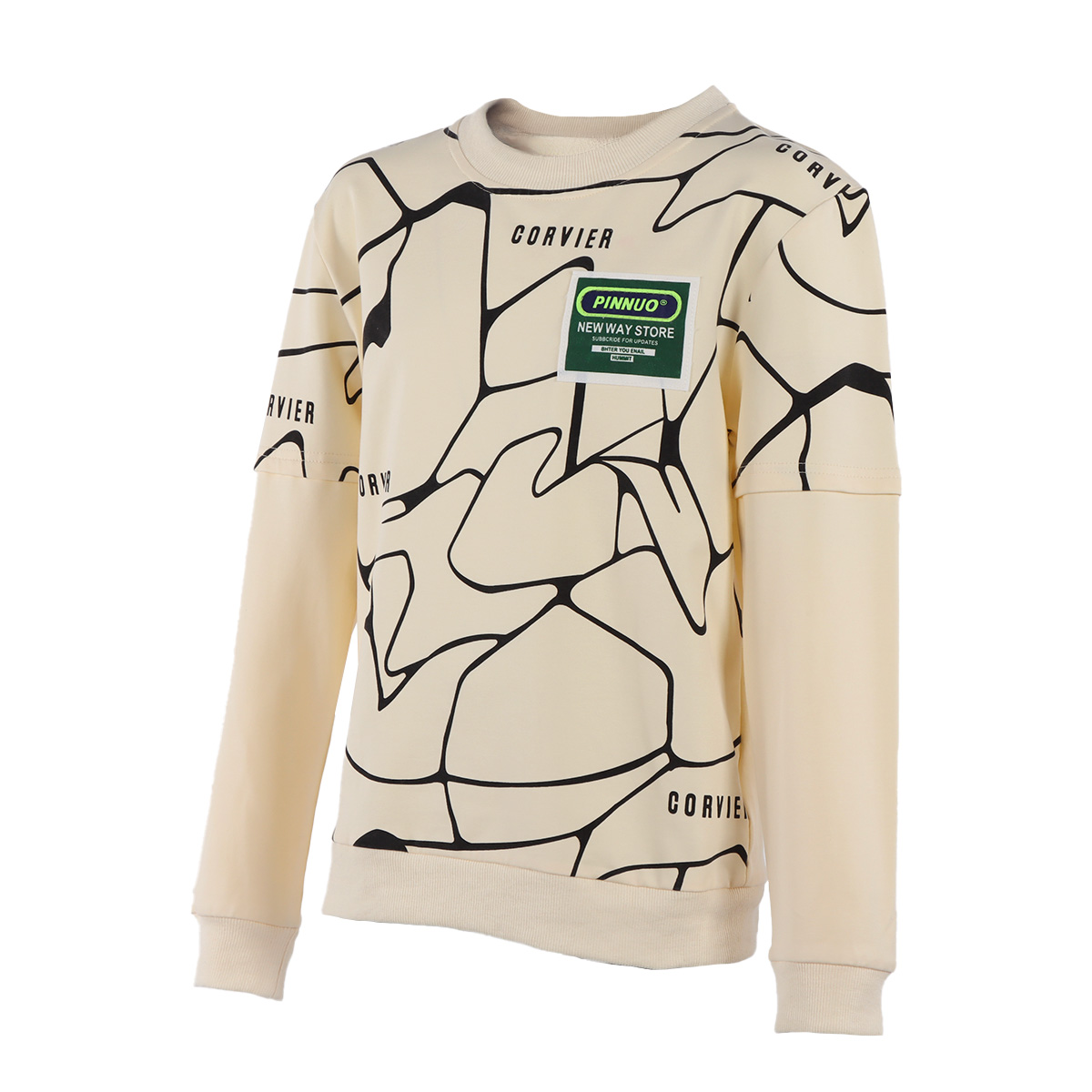 Sudadera Beige Studio Si para ni&ntilde;o image number null