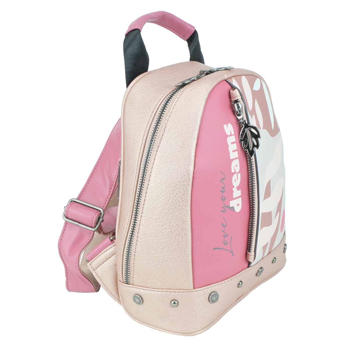 Mochila Backpack Rosa C2c para Mujer image number null