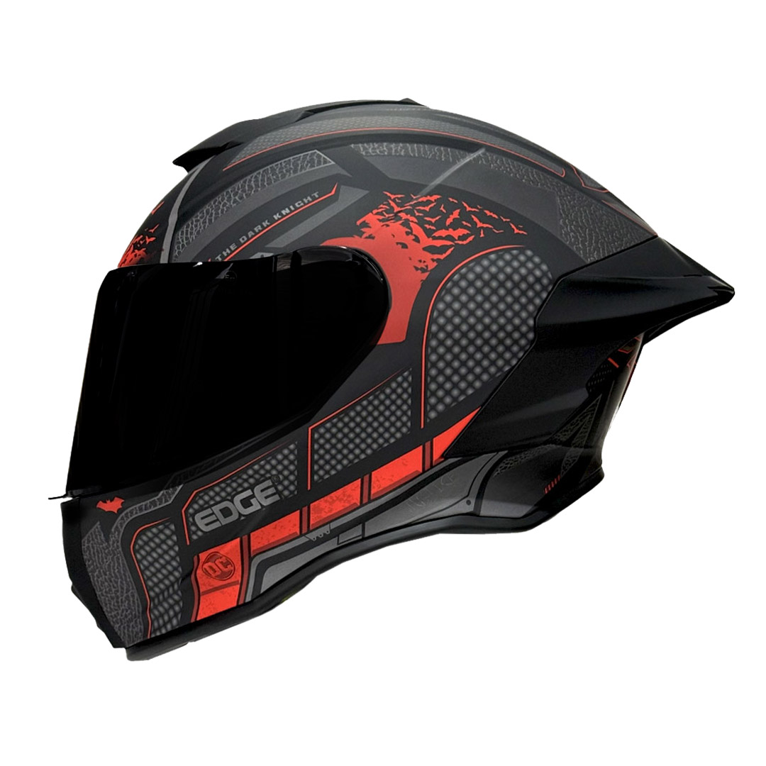 Casco Integral EDGE Shanghai DC Batman Red image number null
