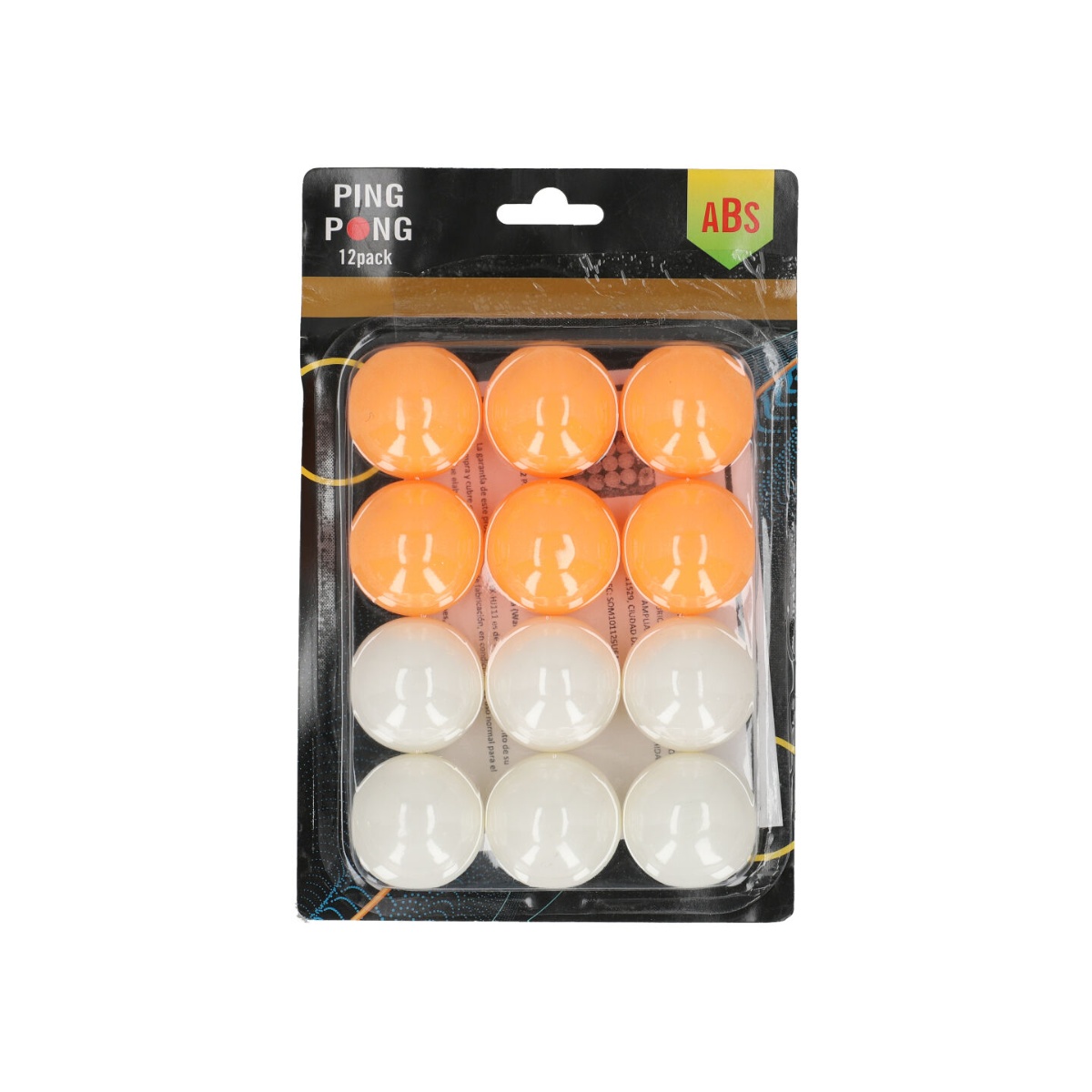 Set de 12 pelotas Ping Pong Modelo YX-HJ111 image number null