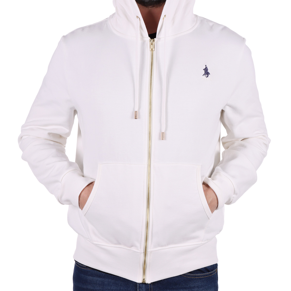 Sudadera Abierta con Capucha Royal Polo Club para Hombre image number null