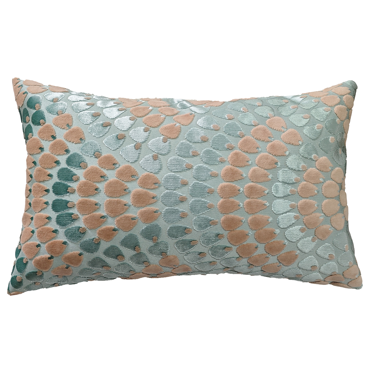 Coj&iacute;n Vintage Home Lumbar Mosaic Aqua image number null