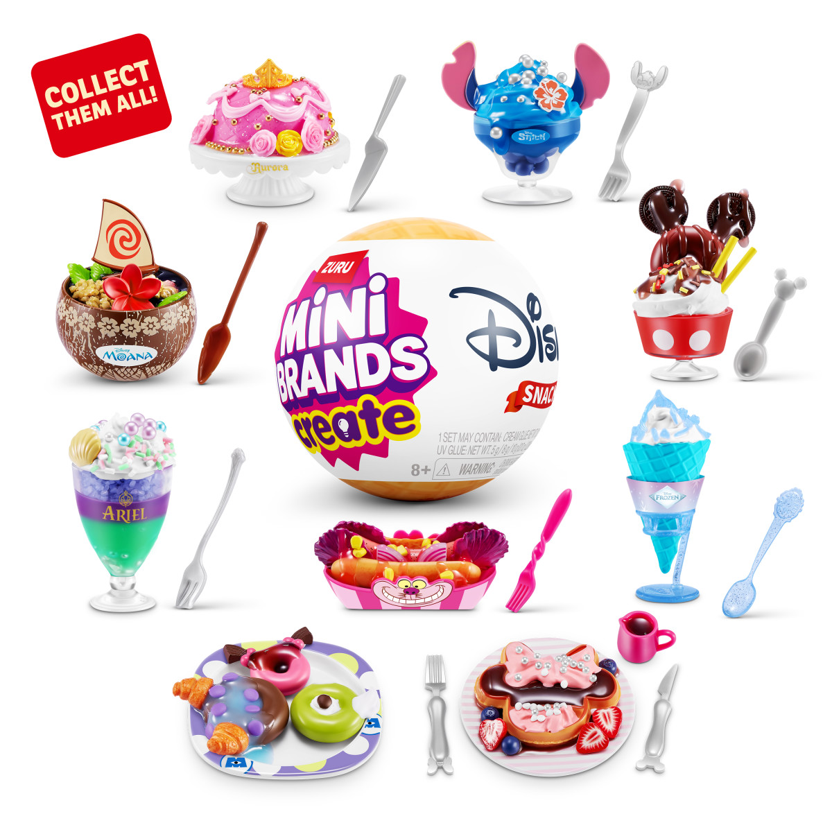 C&aacute;psula Mini Brands Create Disney Snacks Serie 1 Zuru image number null