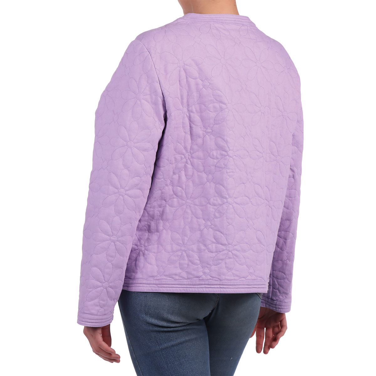 Chamarra Ligera Floral Capitonado Alfred Dunner para Mujer image number null