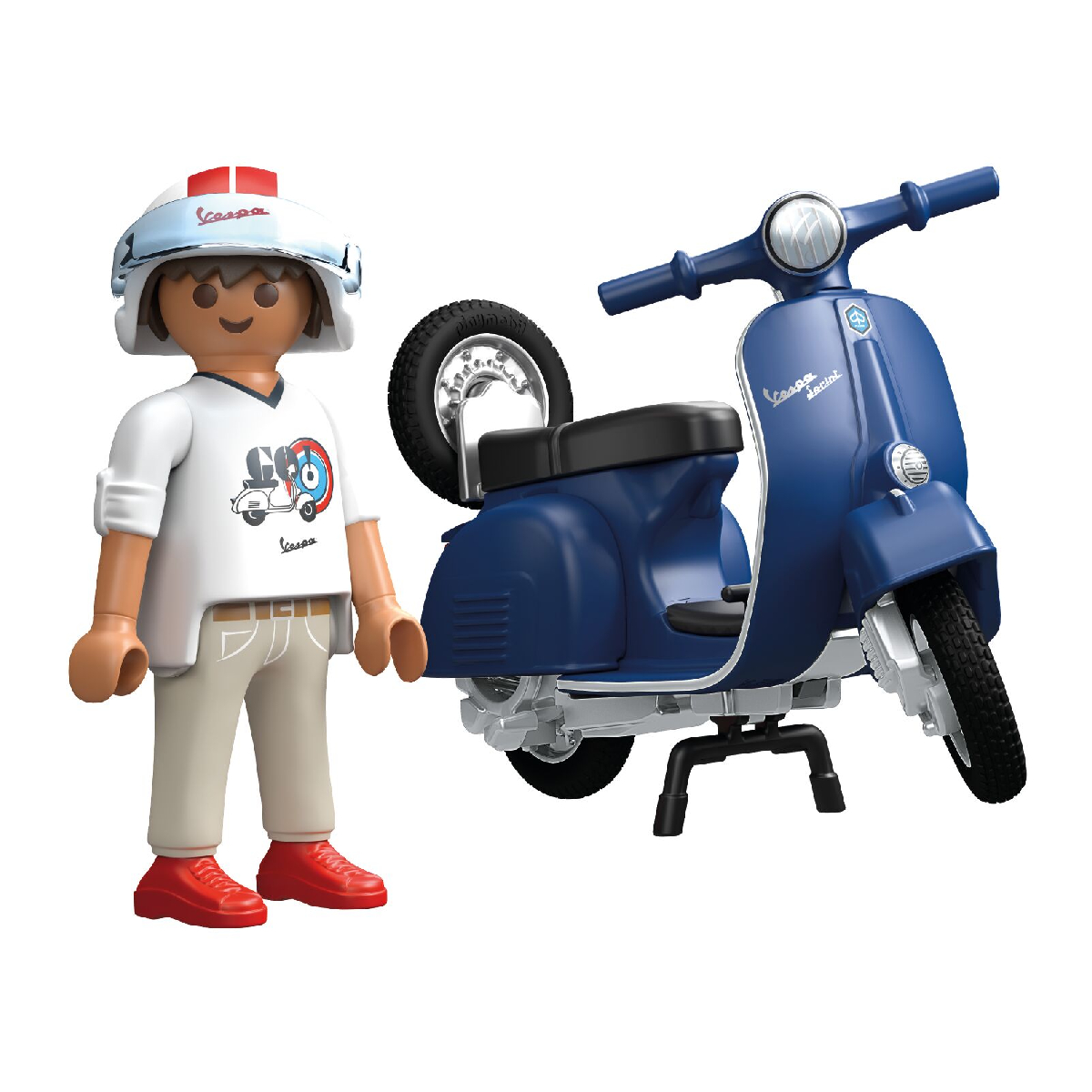 Vespa 150 Sprint Veloce Azul 1969 PLAYMOBIL image number null