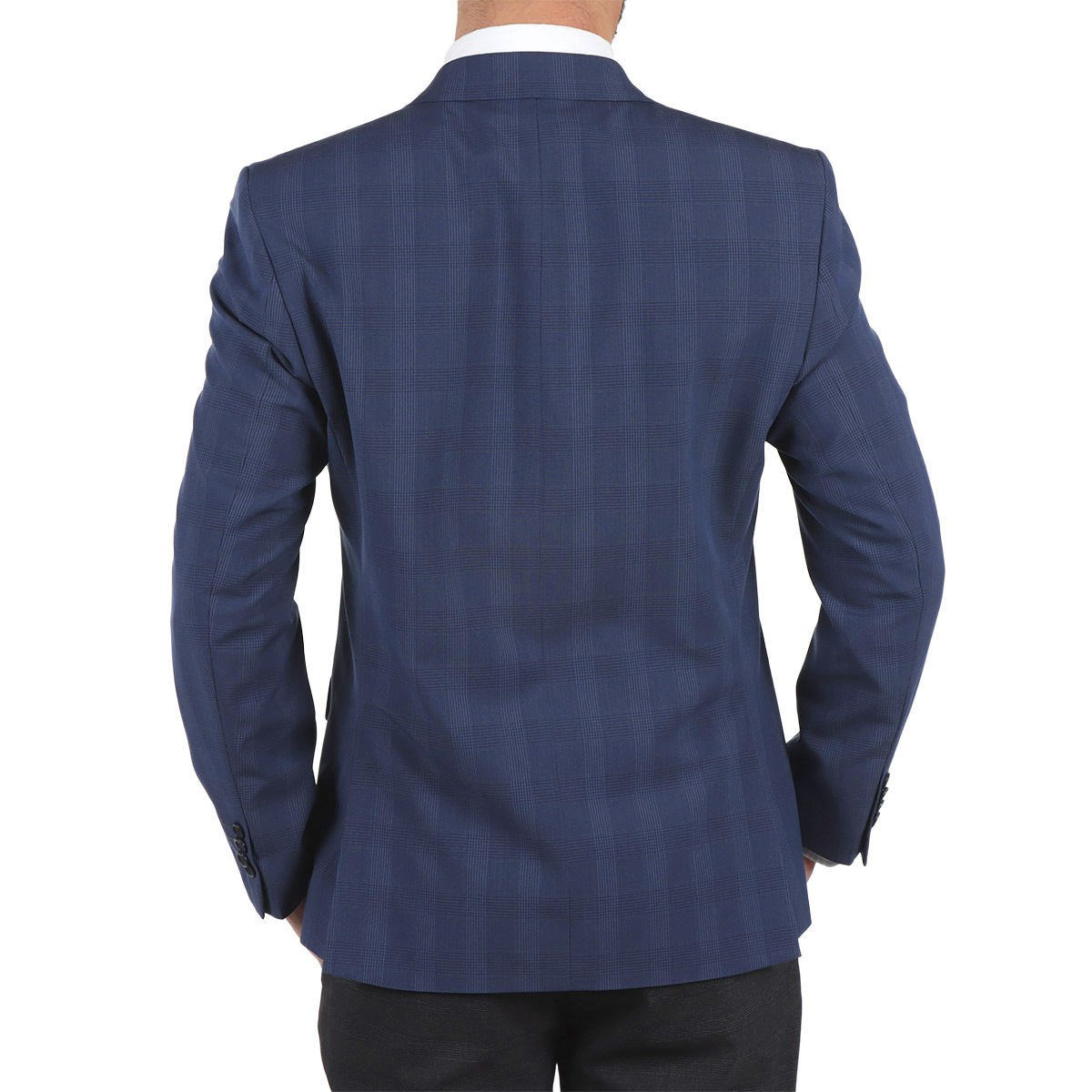 Saco Regular Fit Dise&ntilde;o Cuadros Carlo Corinto para Hombre image number null