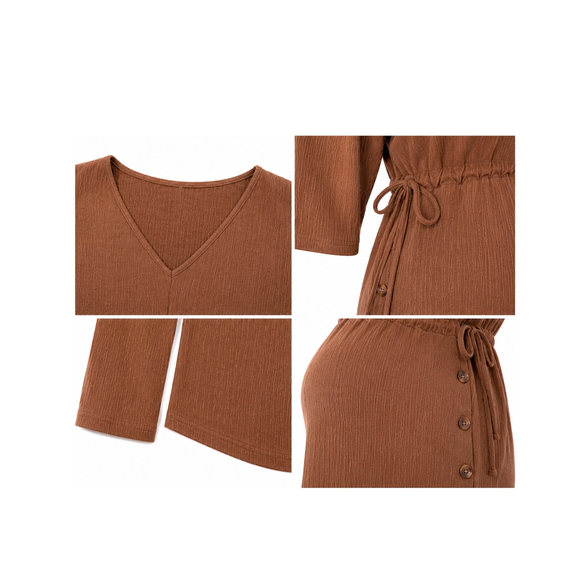 Jumpsuit De Maternidad Liso Doma Para Mujer image number null