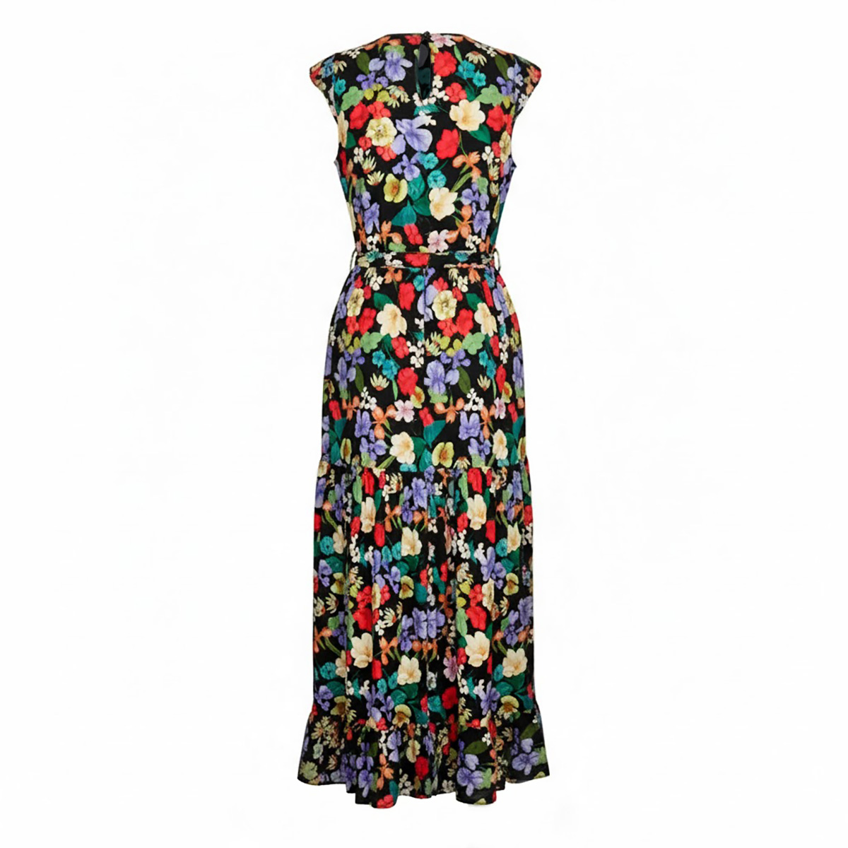 Vestido Flores Largo Chaps  Para Mujer image number null
