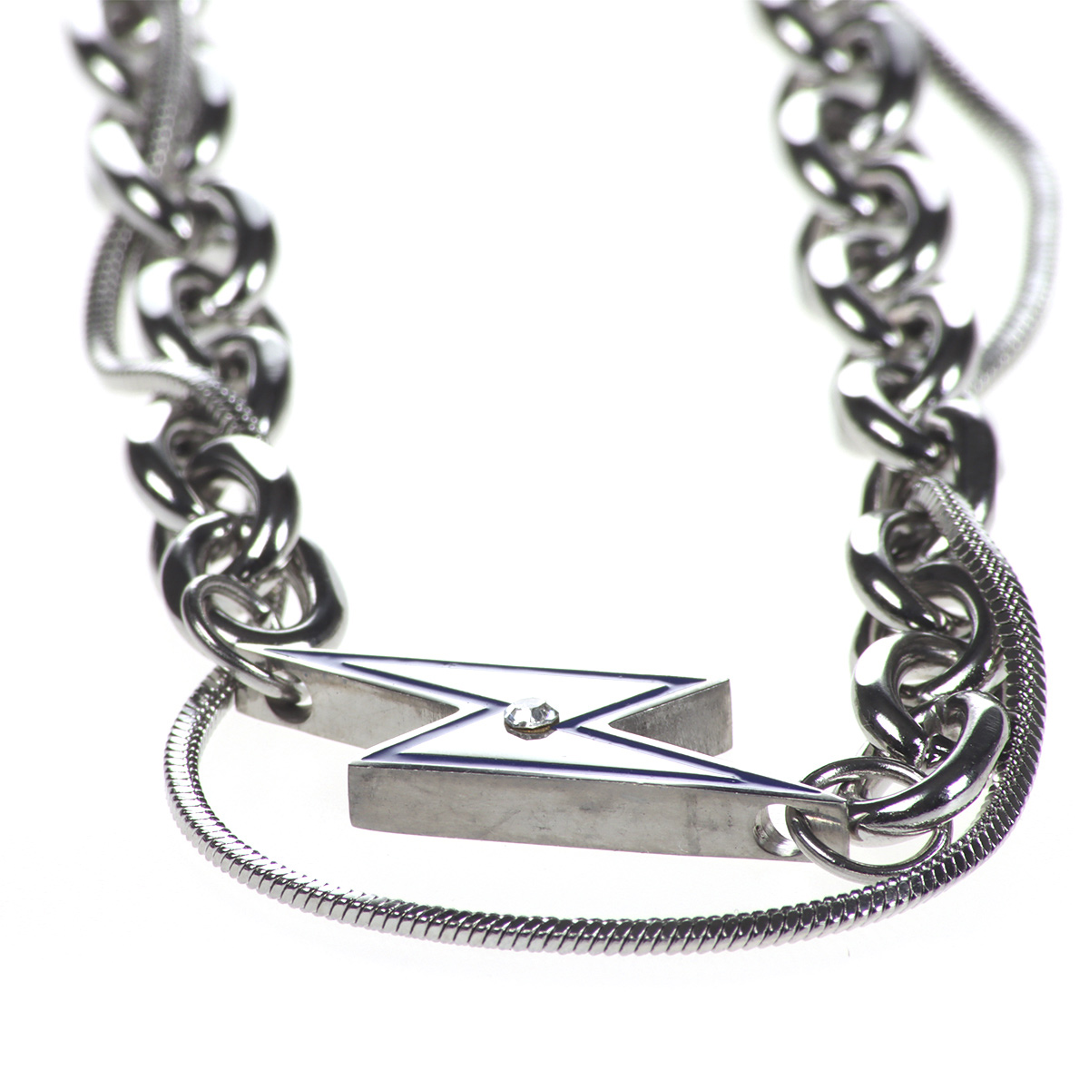 Collar Rayo Acero Inoxidable Moda Level 26 Hombre image number null