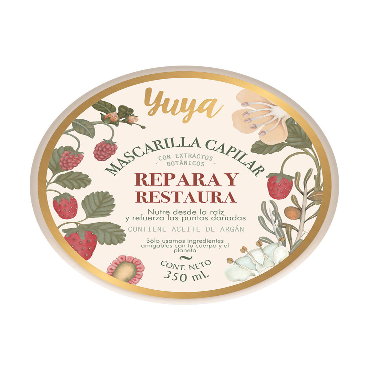 Yuya Mascarilla Capilar Repara Y Restaura Frutos Rojos 350 Ml image number null