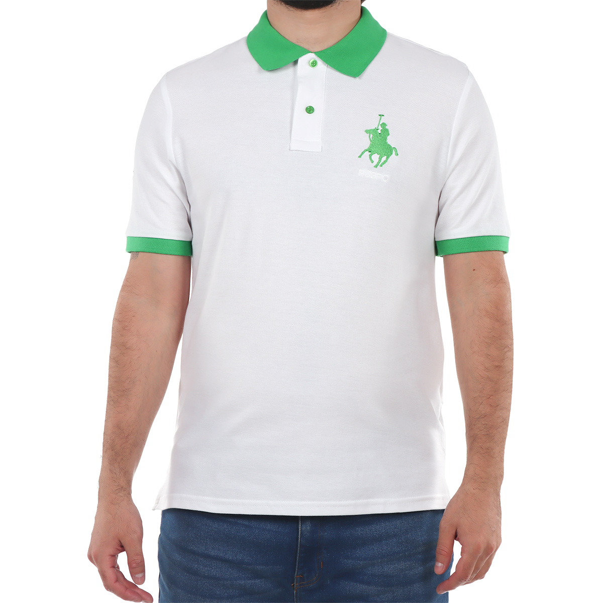 Playera Polo Manga Corta Logo Polo Club para Hombre image number null