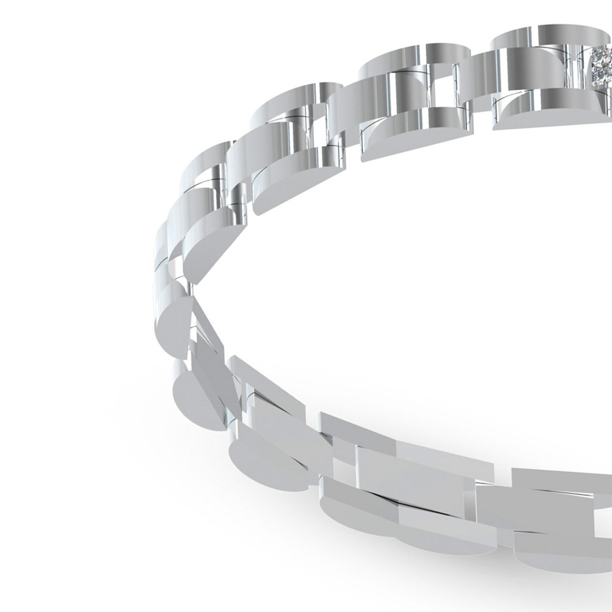 Pulsera Plateado Acero Inoxidable Guess image number null