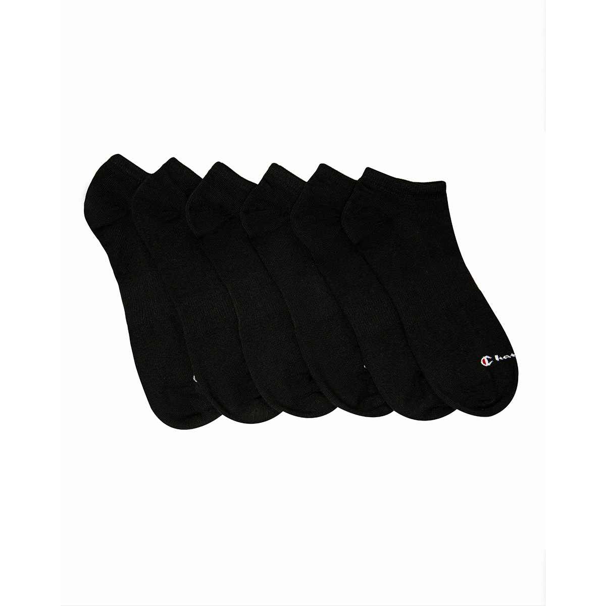 6 Pack Calcetas NO Show Multilogo Champion para Hombre image number null